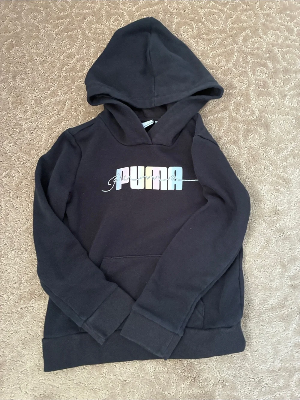 Puma Girls 5 - Logo Hoodie & Leggings Activewear